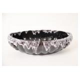 VTG Black & White Ceramic Planter Bowl