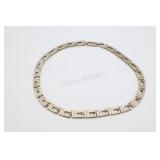 Sterling Silver Link Necklace - Damaged