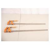 Set of Two 24' F-Clamps