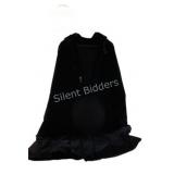 Black Velvet  Mal-ber Montreal Hooded Long Cape