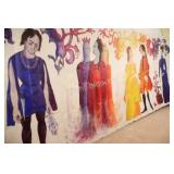 Large Scale Mural by Shelly Gladstone in 1967