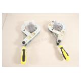 Strong Hand Shark Clamps, Straight Handle, 6-1/2"