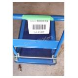 Blue Metal Platform Hand Cart