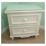 Bassett Cottage / Shabby Chic Night Stand ( 1-2)