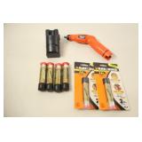 Black & Decker Rotary Tool & 6-  3.6v Batteries