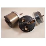 Two Multiple and One Adjustable Hole Saws