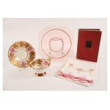 Royal Stafford 'La Vigne D'Or Tea Cup, Linen, Book