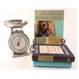 VTG -Style Stainless Bowl Weight Scale,Cookbooks