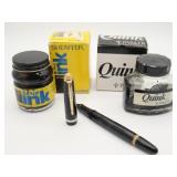 KOH-I-NOOR Fountain Pen w Ink Bottles