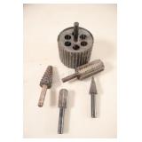 Set of 5 Rasp Type Rotary Bits