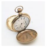 Antique 1902 Double Hinged Waltham Pocket Watch