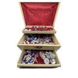 Jewelry Box w Contents
