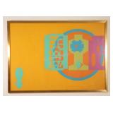 Harold Town 'Yang Kuei Fei Door' #43/99 Serigraph