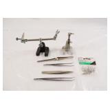 Helping Hands Clamps and Hobby Tweezers