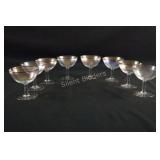 Lustreware Set of Champagne Stemware