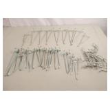 Assortment of Pegboard Straight Hangers