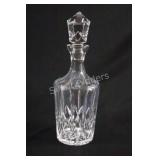 VTG Heavy Cut Crystal Whiskey Decanter