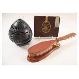 Vintage Clothes Brush Set, Alfred Dunhill, Candle