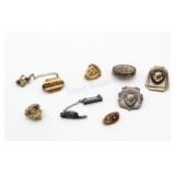 Assortment of Vintage Pins, College, University,