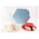 Charming Collection of VTG Ladies' Straw Hats