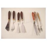 Selection of Flexible Steel Palette Knives