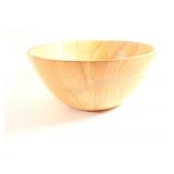 Classic Round Wood Salad or Fruit Bowl