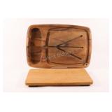 Ironwood Carving Board & Breville Bamboo Board