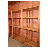 Set of Three IKEA Pine Storage Shelves