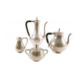 VTG Royal Holland KMD Daalderop Pewter Coffee Set
