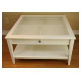 Designer Crafted Painted Display Coffee Table