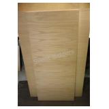 Unfinished Sheets of Plywood Boards x 2