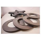 Utility Cylinder / Post Dolly with Support Discs