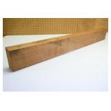 Solid Premium Hardwood Lumber Board, Pre-Planed