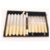 VTG 12-PC Fish Cutlery Set, 6- Knives & 6 Forks