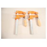 Set of Two 8' F-Clamps