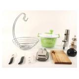 Kitchen Sprayers, Honey Pot, Knives, Butter Dish