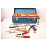 Yankee Push Drill, Pliers, Screwdrivers, Tool Box+