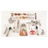 Collection of Grilling Tools & Kitchen Utensils