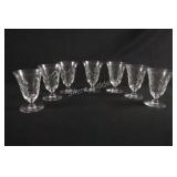 Diamond Cut Pattern Stemware