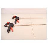 Set of Two 24" F-Clamps