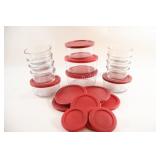 Anchor 14-Piece Nesting Glass Food Storage Set