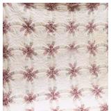 "Flowers for My Wedding Ring" Quilt w Shams