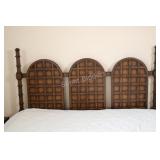 Rustic European / Brutalist Style Head Board