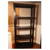 5-tier Black Heavy-Duty Plastic Storage Unit (2-2)