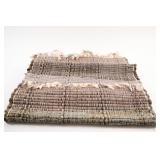 NEW -  Rag Rug Flat Weave Cotton Fringe Runner