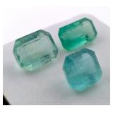 $7,298 -29.19ct Cert. Metallic Fluorite Gem Parcel