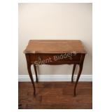 French Provincial Style Wooden Side Console Table