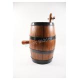 Antique Tabletop Wooden Keg / Barrel