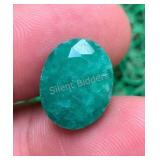 $9,450 - 9 ct Cert. Brazilian Emerald Gemstone