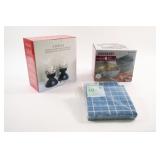 Boxed Coventry Bowls,  Candle Holders & Napkins